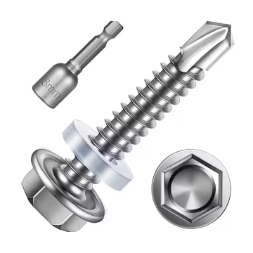 #12 X 1-1/4" Hex Head 305 S S