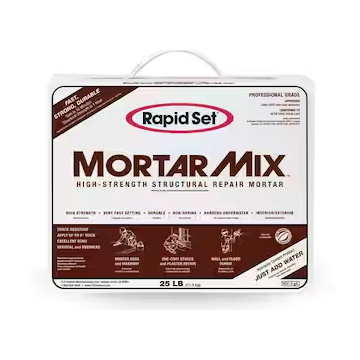 Mortar Rapid Set 25lb