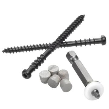 Cortex Screws Silver Teak 350ct
