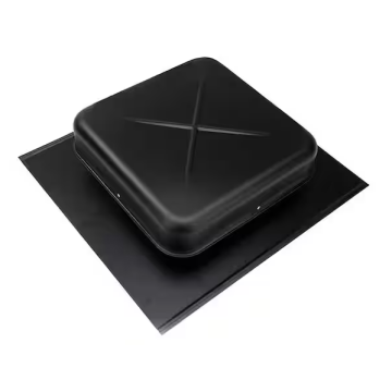 Rv38 Metal Black Slope Back Vent