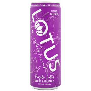Lotus Can Sgr Purple   12oz