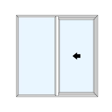 30X30"-STYLELINE OX SLIDER