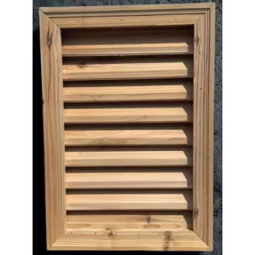 Found Vent W Louver Cedar 16"X8"