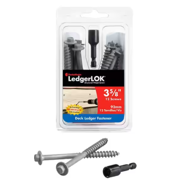 3-5/8" Ledgerlok  12 / Box