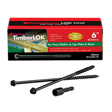 6" Timberlok Screw  50pk