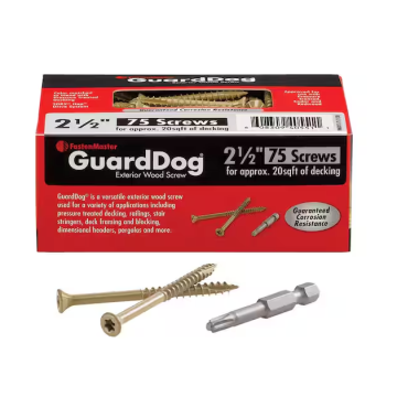 2-1/2" Guard Dog Pt Screw 75pc