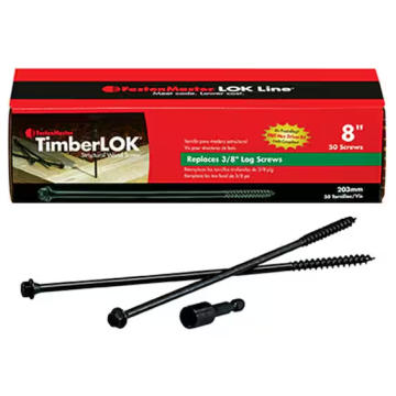 8" Timberlok Screw  50pk