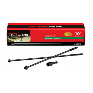 10" Timberlok Screw  50pk