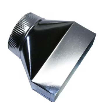 Vent Rnd To Rect 3-1/4"X10"X6"