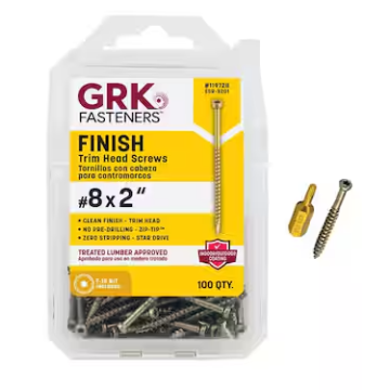 8 X 2" Grk Trim Head (100)