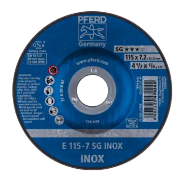 Pferd 4-1/2"X 1/4"X7/8 Alum