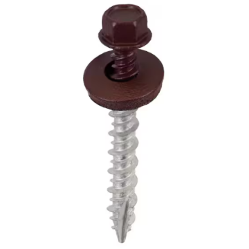 9 X 1.5" Cocoa Brown Screw