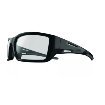 I-Form Stryker Black Frame Safety Glasses with Clear Lenses