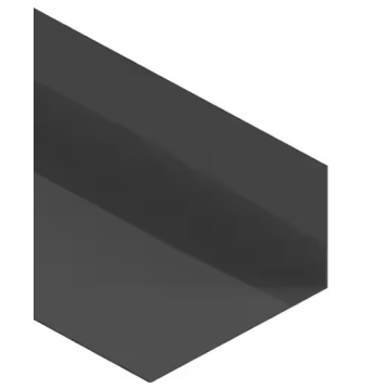 3" X 5" 115^ Black Wall Flashing