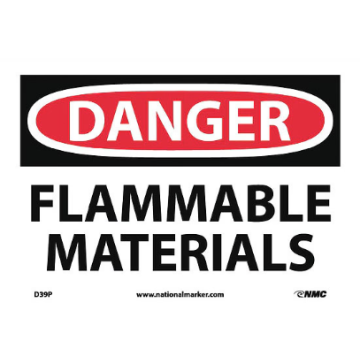 7x10 Danger - Flamable