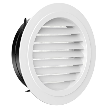 Soffit Vent Cover White 8"