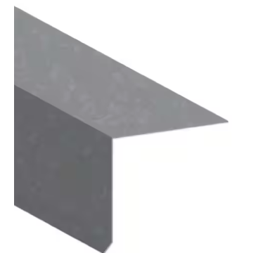 1-1/2"X1-1/2"X10' Black L-metal