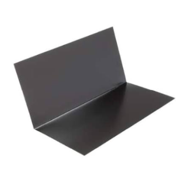 4x4 115* Black Wall Flashing