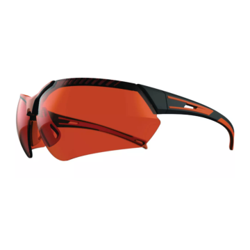 Helix-blk/Blk W/ Orange Lens