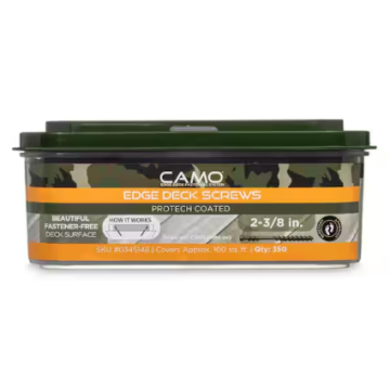 Camo Trim Screw-2 3/8 (350 Ct)