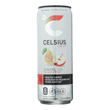Celsius Fuji Apple Pear 12oz
