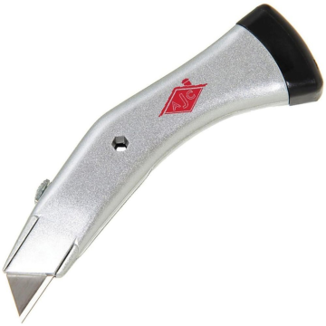 AJC Tool Quick Change Retractable Blade Utility Knife with Plastic Holster