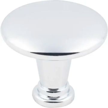 KasaWare 1-1/4" Diameter Mushroom Drawer Knob Polished Chrome 10-Pack
