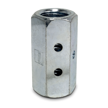 Image of Simpson Strong-Tie CNW7/8 CNW 7/8 in. Coupler Nut with Witness® Hole (Pack of 40)
