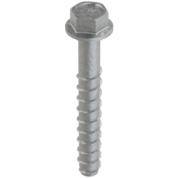 Image of Simpson Strong-Tie THDT75600HMG Titen HD® 3/4 in. x 6 in. Mechanically Galvanized Heavy-Duty Screw Anchor (5-Qty)