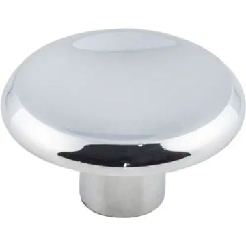 KasaWare 1-1/2" Diameter Mushroom Knob Polished Chrome 10-Pack