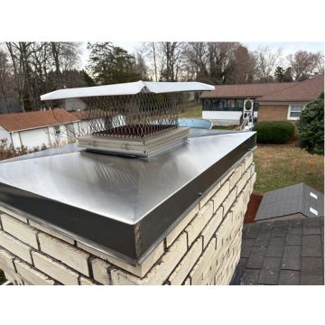 5 X 13 Brown Chimney Pan