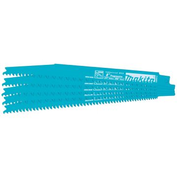 Makita 8" Wood Cutting Progressive Recipro Saw Blade 5-Pack