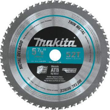 5-7/8" 52t Carb-tip Thin Metal