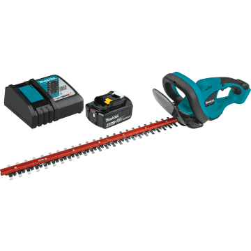Makita 18V LXT® Lithium‑Ion Cordless 22" Hedge Trimmer Kit (4.0Ah)