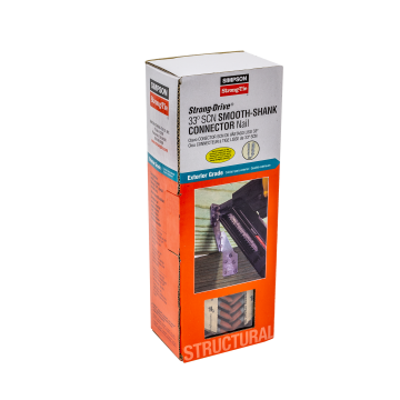 Image of Simpson Strong-Tie N10HDGPT500 Strong-Drive® 33° SCN SMOOTH-SHANK CONNECTOR Nail — 1-1/2 in. x .148 in. HDG (500-Qty)