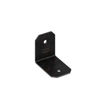 Image of Simpson Strong-Tie APVA21 Outdoor Accents® Avant Collection™ ZMAX®, Black Powder-Coated 90° Angle for 2x (Pack of 90)