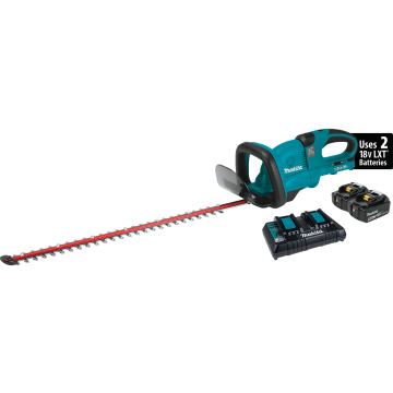 Makita 36V (18V X2) LXT® 25‑1/2" Hedge Trimmer Kit (5.0Ah)