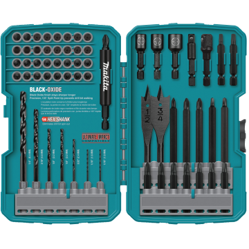 Makita 70‑Pc. Contractor‑Grade Bit Set