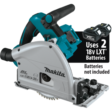 Makita 36V (18V X2) LXT® Brushless 6‑1/2" Plunge Circular Saw (Tool Only)