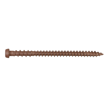Image of Simpson Strong-Tie DCU234RDR70 Deck-Drive™ DCU COMPOSITE Screw — #10 x 2-3/4 in. T20, Quik Guard®, Red (70-Qty) (Pack of 5)