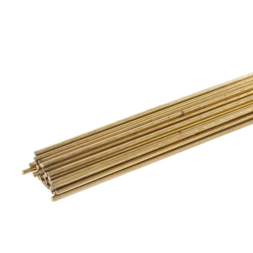 1/8" x 36" Gas Brazing Rod Low Fuming Bare Brass 