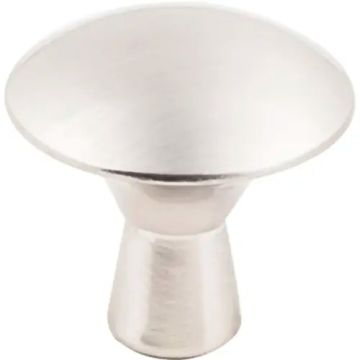 1-1/16" Diameter KasaWare Mushroom Knob Satin Nickel 10-Pack