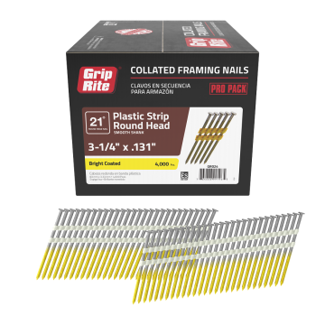 Gun Nail 16d Brt Vc 21dg 3-1/4"