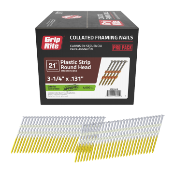 Gun Nail 16d Hdg 21dg 3-1/4"