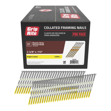Gun Nail 8d Rs Vc 21dg 2-3/8"