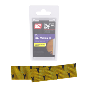Micro Pin Nail 23ga 3/4" Eg 3m
