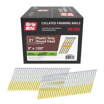 Gun Nail 12d Rs Hdg 21dg 3"