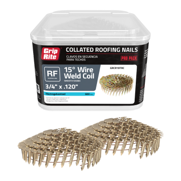 Coil Roof Nails 3/4" 600 Ct