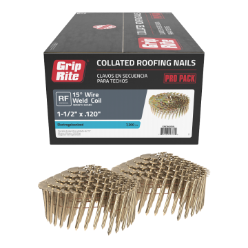 Coil Roof Nail 1-1/2" Eg