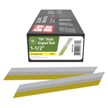 Finish Nail 15ga 1-1/2" Galv 4m